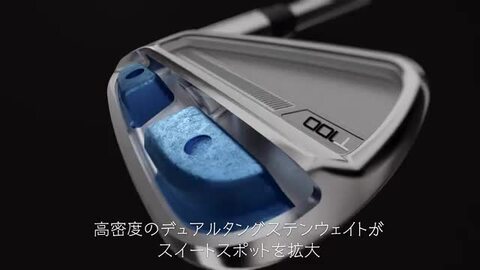 タイトリスト T100s 6〜9 PWモーダス115S アイアン T100S アイアン(5本セット) N.S.PRO MODUS3 TOUR 115(アイアン