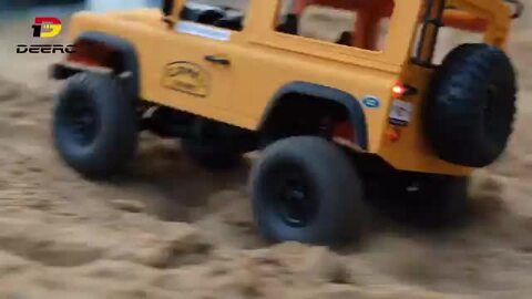 楽天市場】DEERC ラジコン クローラー アップグレード版