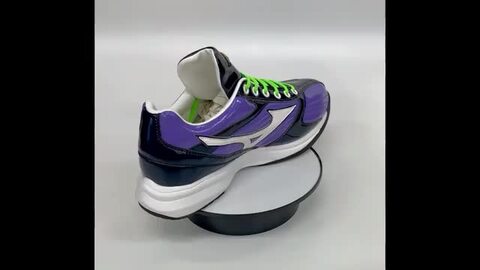 Mizuno トレーニングシューズ 紫　27.5センチ　YAMAHA MIZUNO 【サイズ交換送料無料】パープル×ホワイト ミズノ 野球