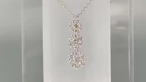 ダイヤ 1ct 1カラット ペンダント ネックレス K18WG 綺麗 楽天市場】【美しいアウトレット】天然ダイヤモンド ペンダント