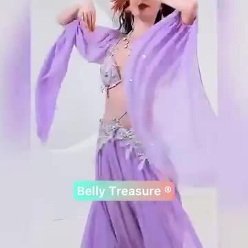 ベリーダンス衣装 2カラー QCZW YC113 202404 Belly Treasure 