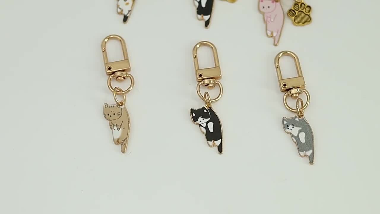 楽天市場】【6個セット】キーホルダー 猫 猫雑貨 アクセサリー