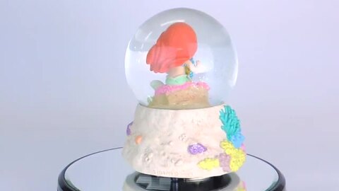 楽天市場】プレシャスモーメンツ アリエル スノードーム Little