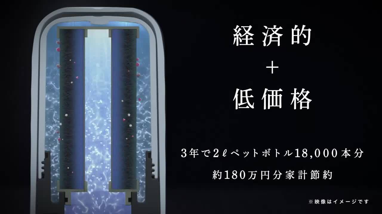 楽天市場】浄水器 3年間交換不要【逆流洗浄機能付き】 公式店