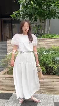 楽天市場】フラワーレース袖 Tシャツ レディース 半袖 半袖T