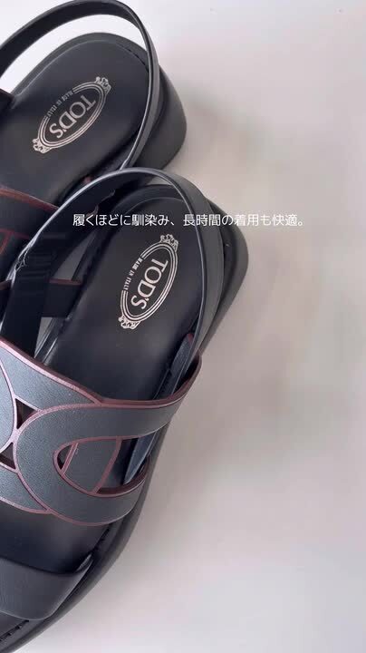 【国内即発】TOD'S カットアウトロゴサンダル 楽天市場】【15,000円OFFクーポン対象】TOD'S トッズ サンダル