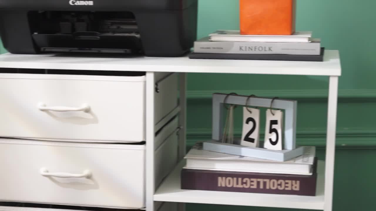 楽天市場】クーポン500円OFF☆デスクワゴン プリンター台