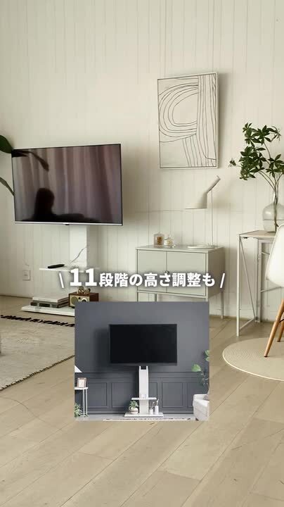 楽天市場】[本日12時〜P5倍] テレビスタンド キャスター付 棚板