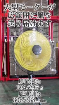 楽天市場】工場扇 工場用扇風機 45cm 大風量 三脚折り畳み収納 OPF