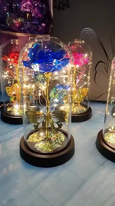 楽天市場】ガラスドーム ライト 通販 フラワーライト ガラス