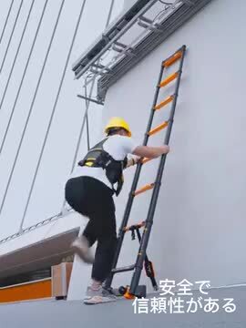楽天市場】伸縮はしご はしご 2.9m+2.9m 最長5.8m 耐荷重150kg
