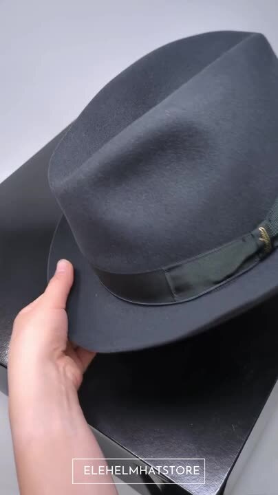 Borsalino 黒 ウール フェルトハット　サイズ61 楽天市場】【本日ポイント10倍】 ボルサリーノ 帽子 大きい