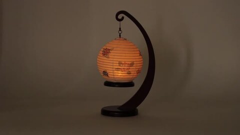 楽天市場】盆提灯 モダン No.2979 和照灯 あじさいの灯 吊り下げ可 LED