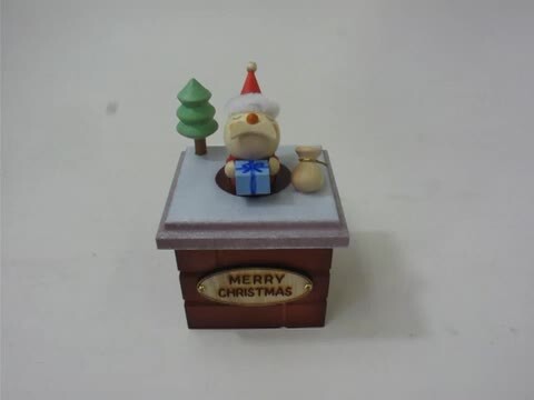 楽天市場】ハッピーサンタ（既製品） 【からくりオルゴール