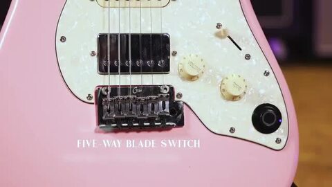 エフェクター内蔵ギターMooer GTRS S800 レッド Mooer GTRS S800