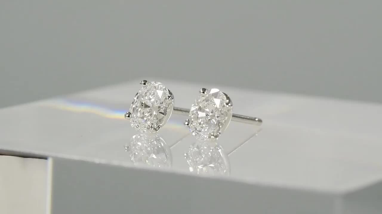 楽天市場】【シンプルオーバルカットピアス】天然ダイヤモンド 楽天市場】【シンプルオーバルカットピアス】天然ダイヤモンド