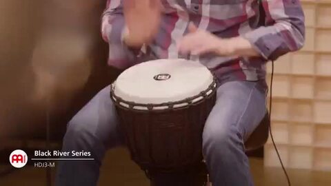 楽天市場】MEINL Percussion ジャンベ Black River Series 直径