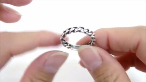 楽天市場】チェーンIDリング(2) メイン 指輪 リング シルバー925製 銀 