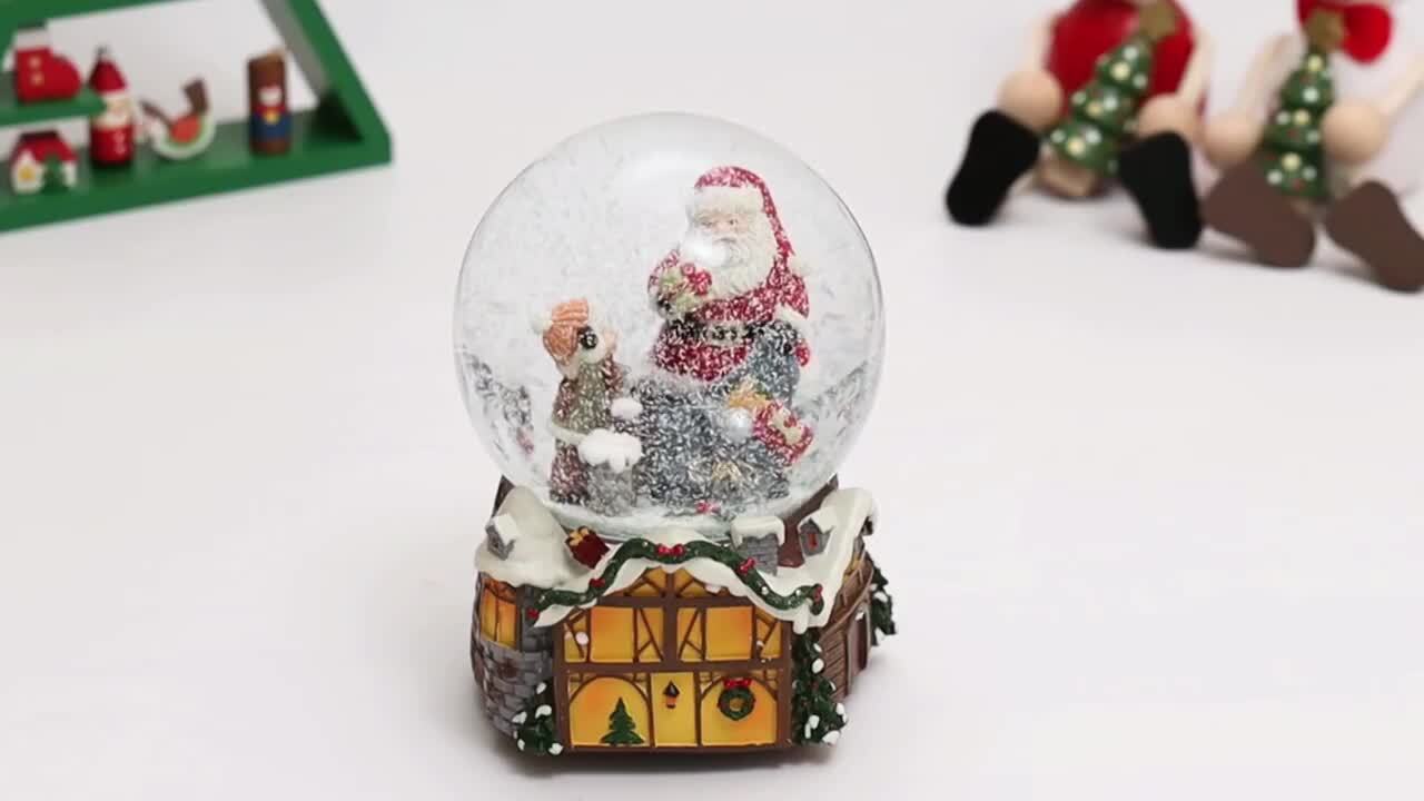 アンティーク風コストコクリスマス用品　スノードームオルゴール付き 貴重です 楽天市場】スノードーム クリスマス【安心保証 送料無料 代引き