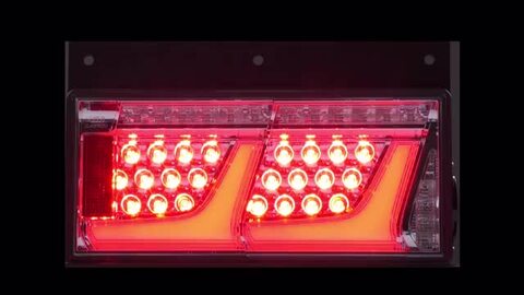 2連　LEDテールランプ ノーマルターン レッドVer. 左右セット 新品未開封 2連 LEDテールランプ ノーマルターン レッドVer. 左右セット 新品未