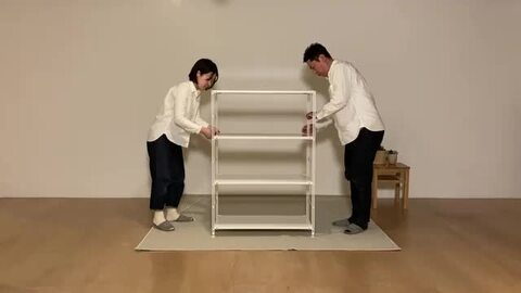 楽天市場】【無印良品 公式】【ライトグレー】スチールユニット