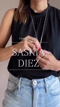 楽天市場】【SASKIA DIEZ サスキア ディツ】FRINGE ラリエット