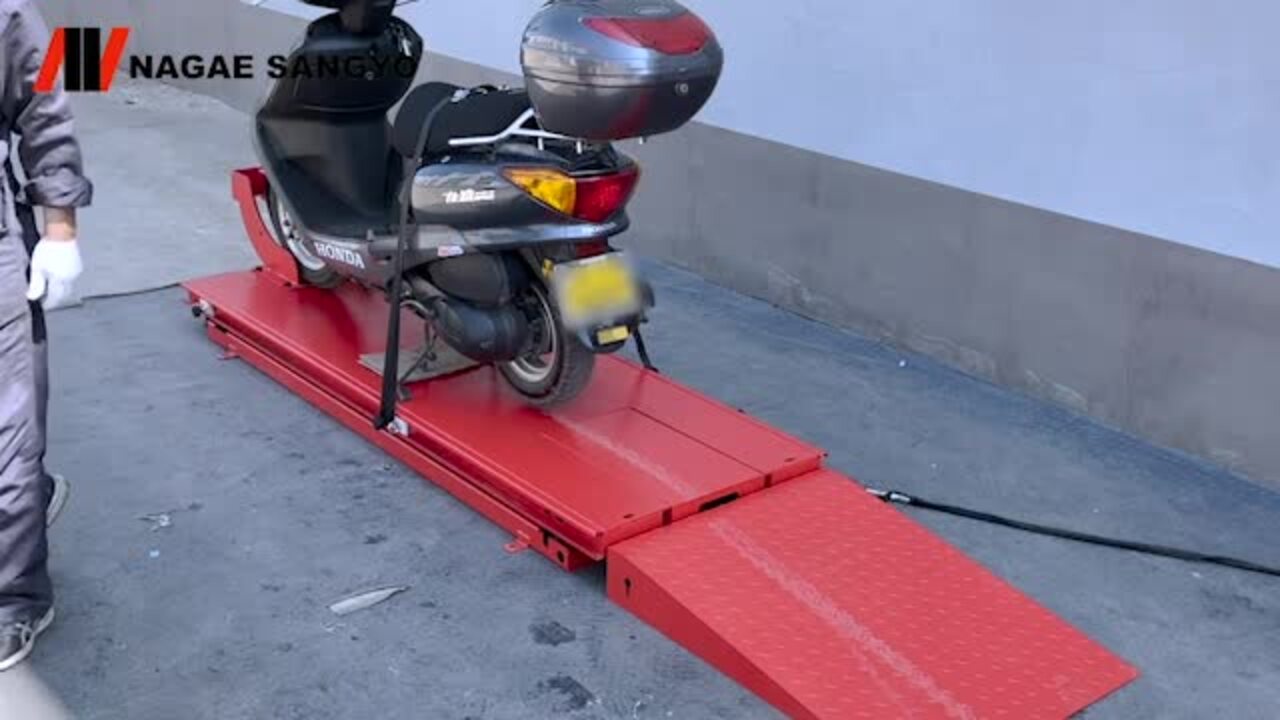 楽天市場】バイクリフト(200V 3相) 移動サービスリフトMPL-1000
