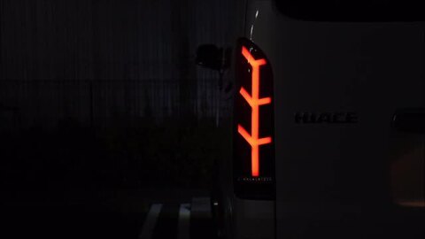 楽天市場】HELIOS ハイエース 200系 テールランプ LED ユーロビーム