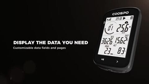 楽天市場】COOSPO CS500 日本語対応 GPS サイクルコンピューター