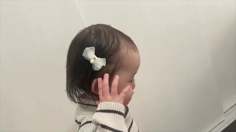 【送料0円】 楽天市場】【 ベビー 】パールチャーム付 ヘアクリップ ファッション雑貨
