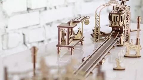 楽天市場】Ugears ユーギアーズ トラムライン 70028 Tram Line 木の