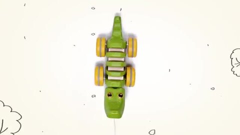 (未使用･未開封品)　PLANTOYS レインボーアリゲーター 1416 vf3p617 Amazon | PLANTOYS レインボーアリゲーター 1416 | 手押し車