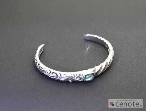 楽天市場】【cenote】シルバー925 ブレスレット メンズ【b0480