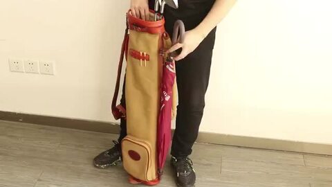 楽天市場】TOURBON ゴルフバッグ 大容量防水キャンバスコース