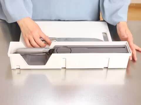 骨切り包丁 木製ハンドル 収納ケース付き 骨切り包丁 木製ハンドル 収納ケース付き 18.5cm キッチン