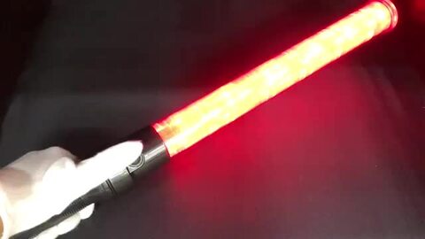 楽天市場】誘導棒 LED 赤色 誘導灯 電池式 合図灯 点灯 点滅