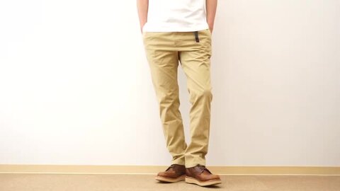 GRAMICCI グラミチ ベージュ チノパン L XL GRAMICCI チノパン Gramicci/グラミチ LOOSE TAPERED RIDGE PANT