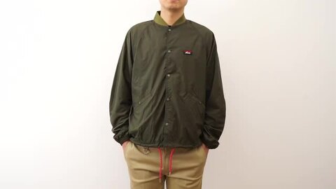 楽天市場】NANGA（ナンガ） RIB COLLAR COACH JACKET リブ カラー