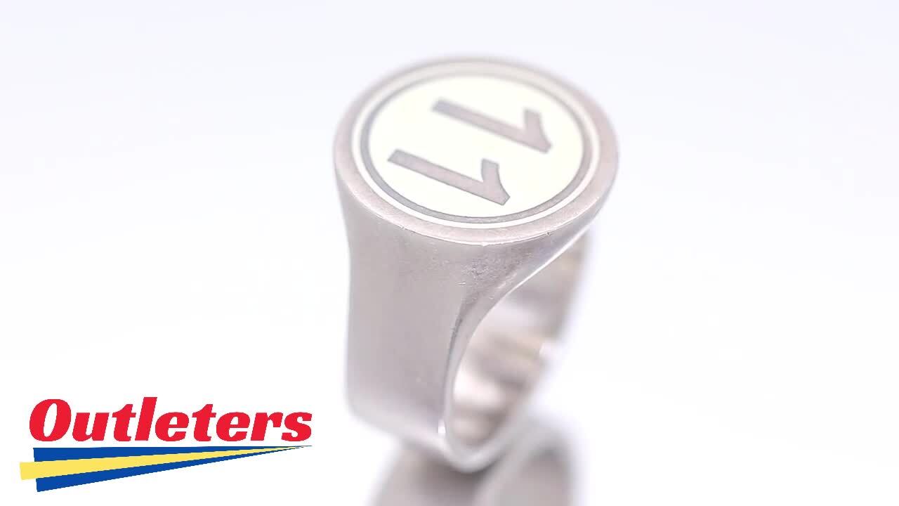 メゾンマルジェラ　ナンバリングリング　シルバー　サイズ5 Maison Margiela MAISON MARGIELA メゾンマルジェラ リング