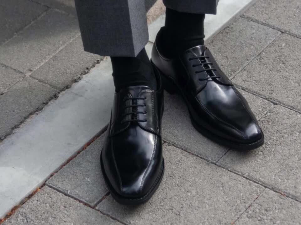 ブラックレザー ビジネスシューズ 25cm 楽天市場】ビジネスシューズ 本革 革靴 衝撃吸収 ストレート