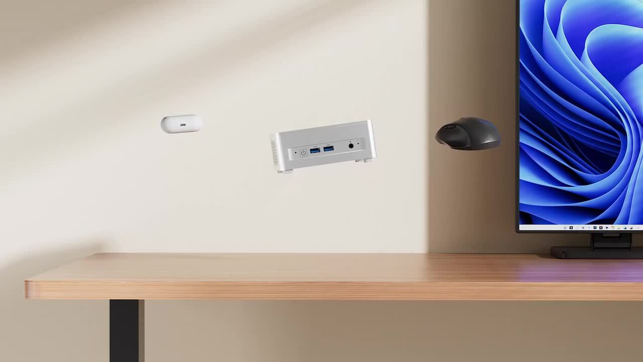 Mini PC (美品) 並行輸入品】 MINISFORUM UM870 Slim Mini PC AMD Ryzen 7 8745H