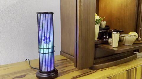 盆提灯　夢灯り　クレマチス 楽天市場】お盆提灯 夢灯り・クレマチス 一対入り 高さ28cm 7色