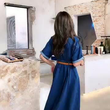 楽天市場】ワンピース 半袖 ドロップショルダー シャツ