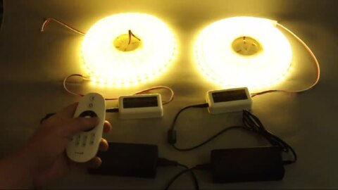 楽天市場】【期間限定セール】LEDテープライト 5m 調光調色3528 防水 