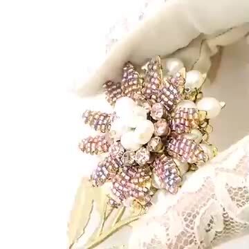 Miriam Haskell ミリアムハスケル 花のブローチ MIRIAM HASKELL ミリアムハスケル カラフルフラワーブローチ