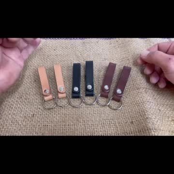 THE REAL McCOY'S - リアルマッコイズ キーホルダー 革 未使用品