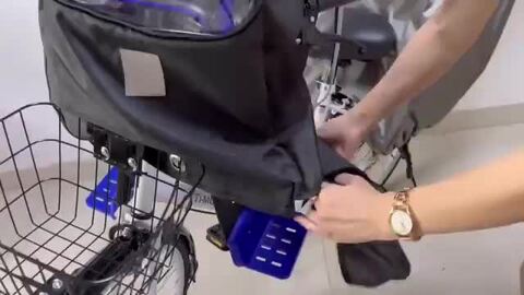 楽天市場】自転車 子供乗せ 前 レインカバー 600Dナイロン 耐久