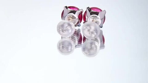 楽天市場】＼10%OFFクーポン配布中／ ルビー ピアス プラチナ 1