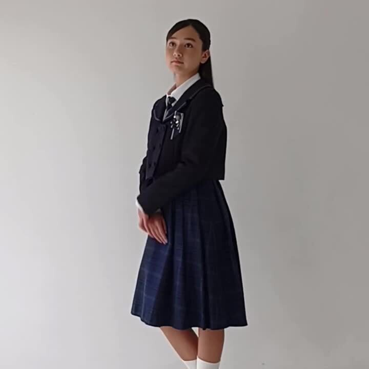 2024年品♡ショパン　セーラー襟　ジャンパースカートスーツ 150 ネイビー CHOPIN SALE 卒業式 中学受験 スーツ 5点セット 女の子 セーラー