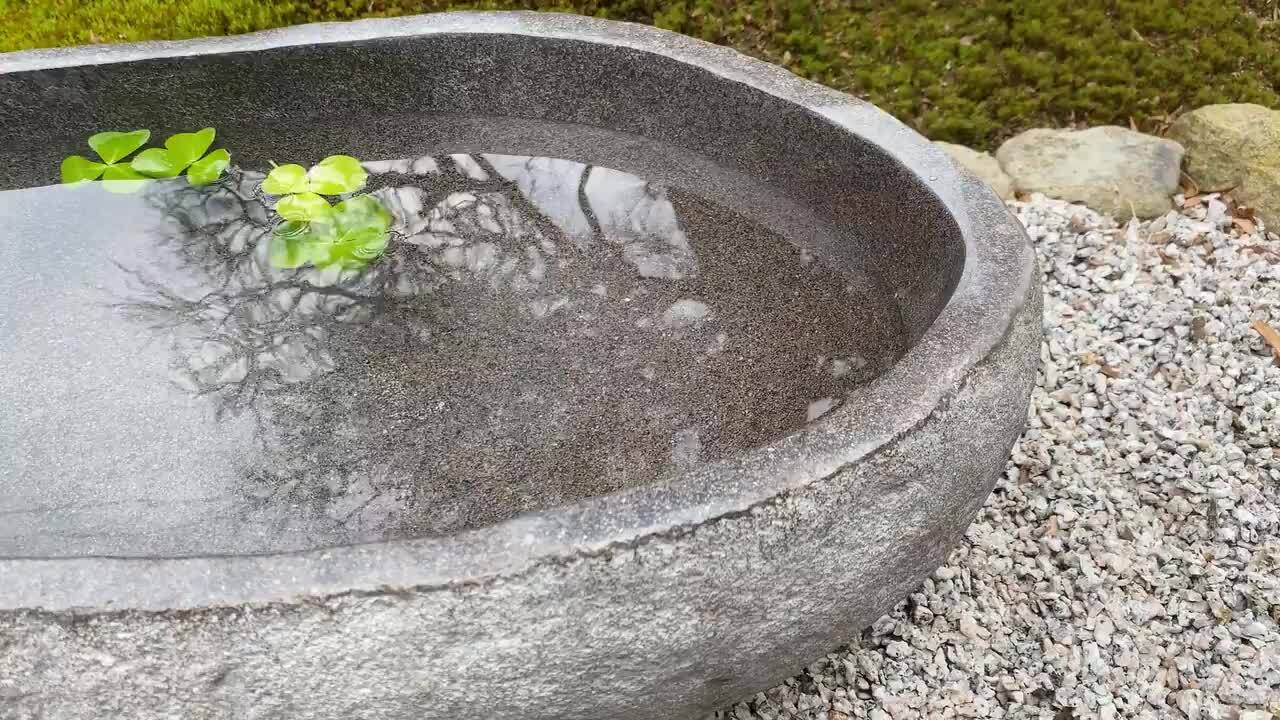 ③つくばい　54㎝✖️43㎝　引き取り限定 ③つくばい 54㎝✖️43㎝ 引き取り限定 【公式通販】